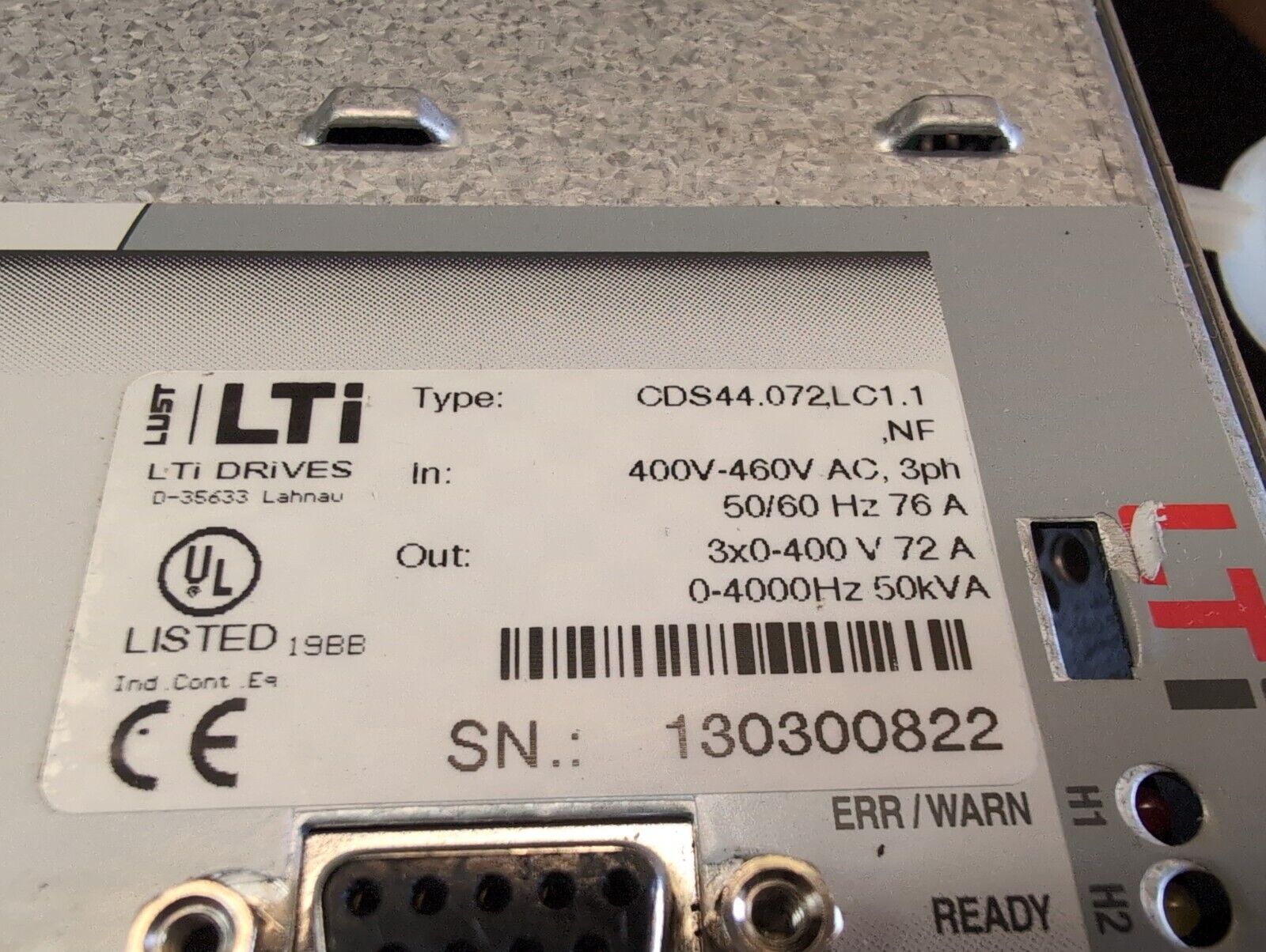 Lust LTi CDS44.072LC1.1 NF Umrichter Inverter