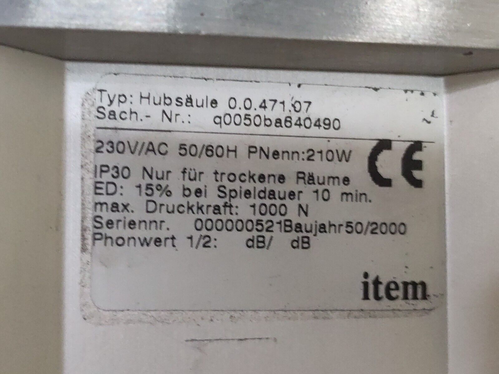 Berton Förderband Transportband Höhen und Längsverstellung Autoloader US35