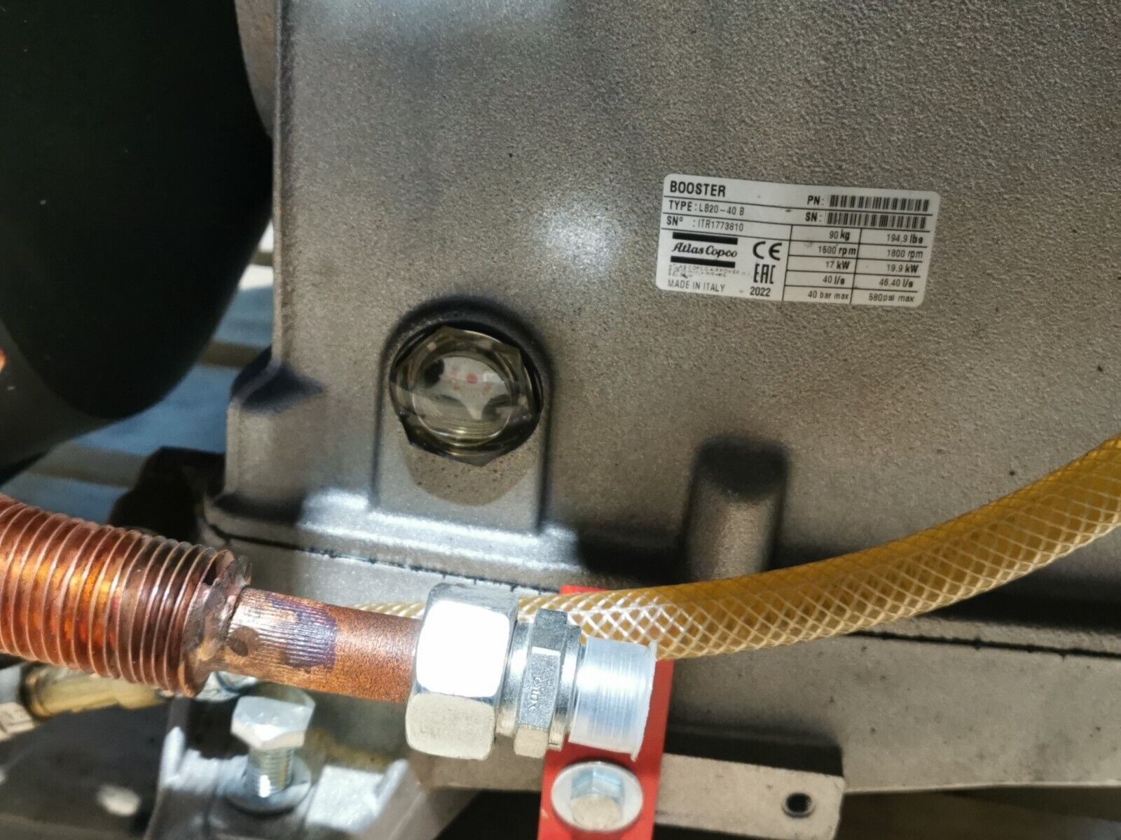 Atlas Copco LB20-40 B Booster 40bar