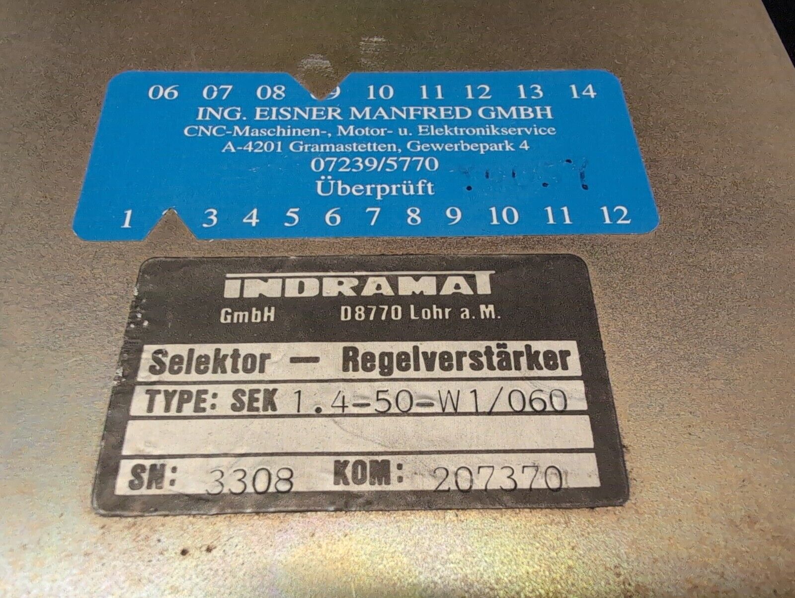 Indramat SEK 1.4-50-W1/060 Regelverstärker