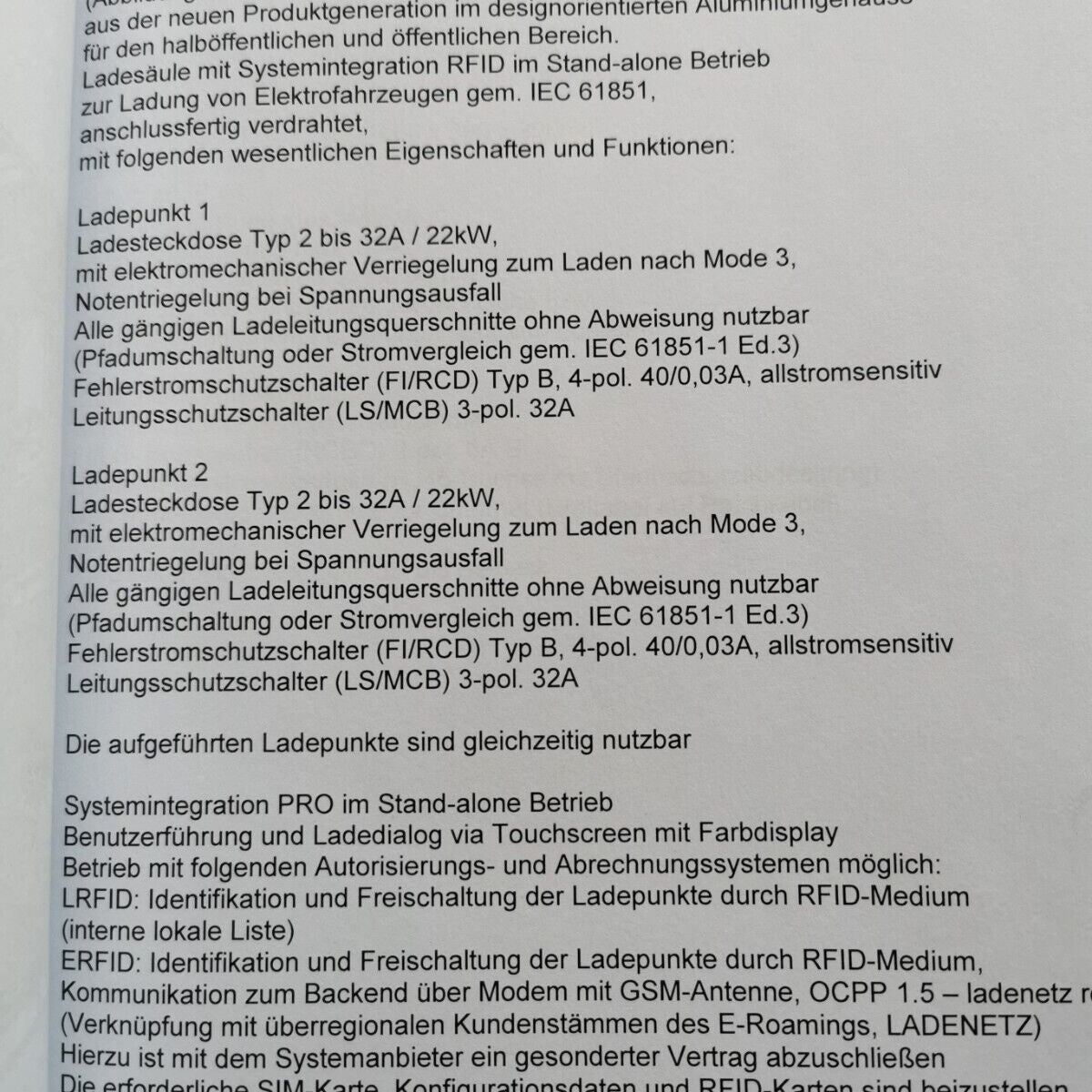 Bosecker Evolution 350 Stromladesäule E21G015520C0 Ladesäule 2x Ladepunkte Typ 2