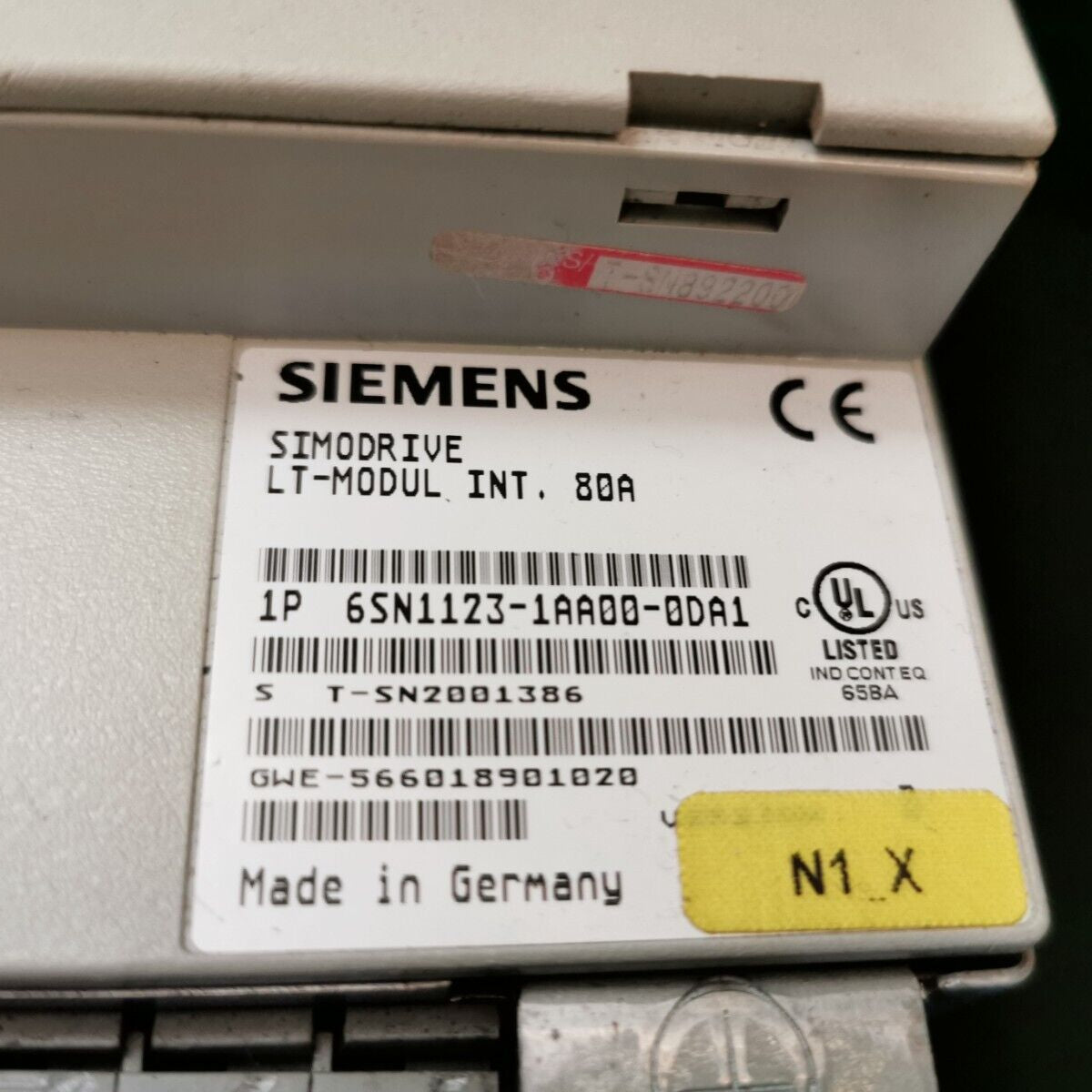 Siemens 6SN1123-1AA00-0DA1 LT Modul INT. 80A