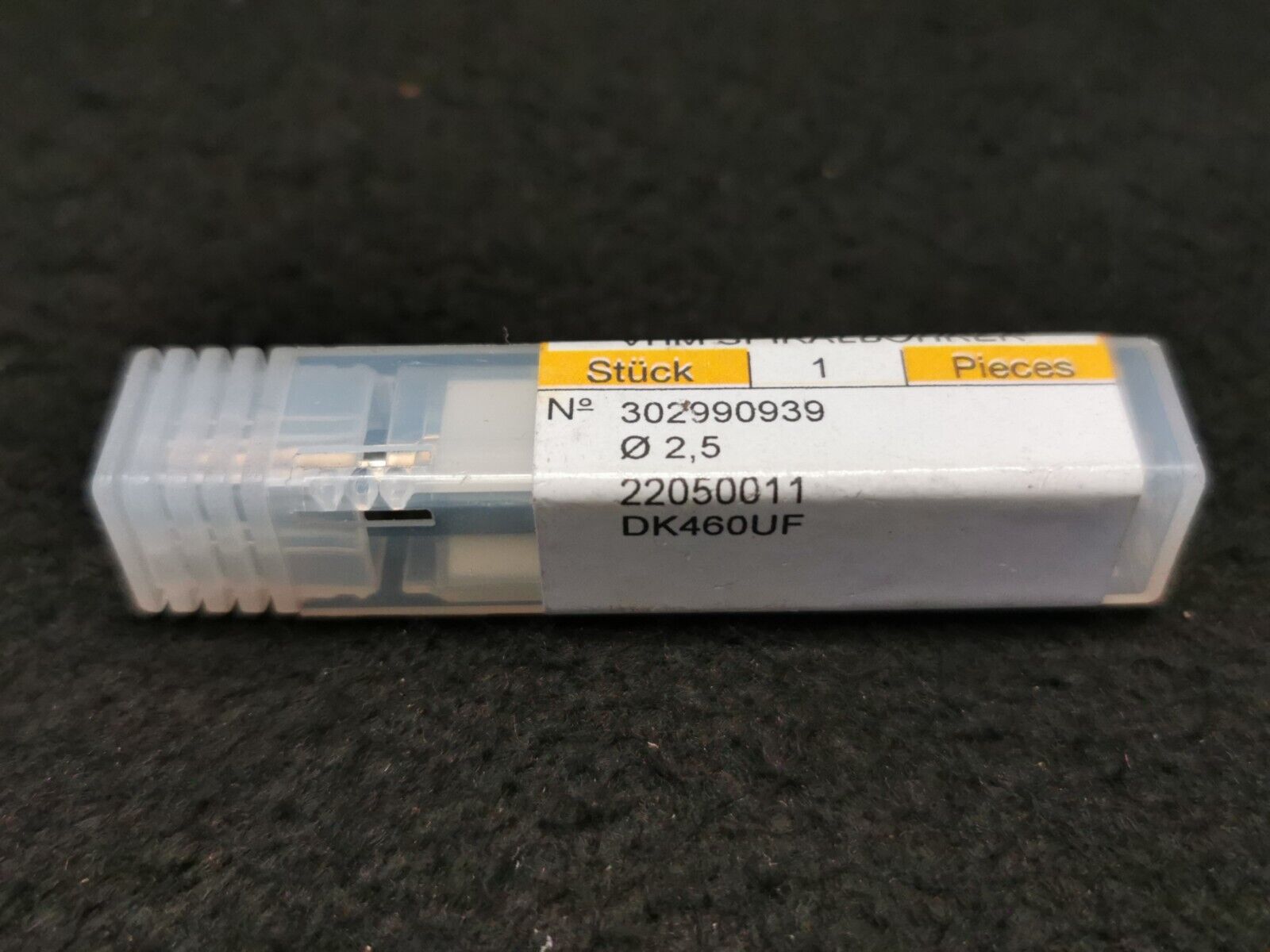 GÜHRING Spiralbohrer VHM 2,5mm Nr. 302990939 / 22050011 / DK460UF
