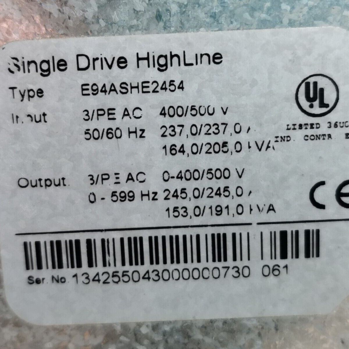 Lenze E94ASHE2454A22NNNN (1591733)