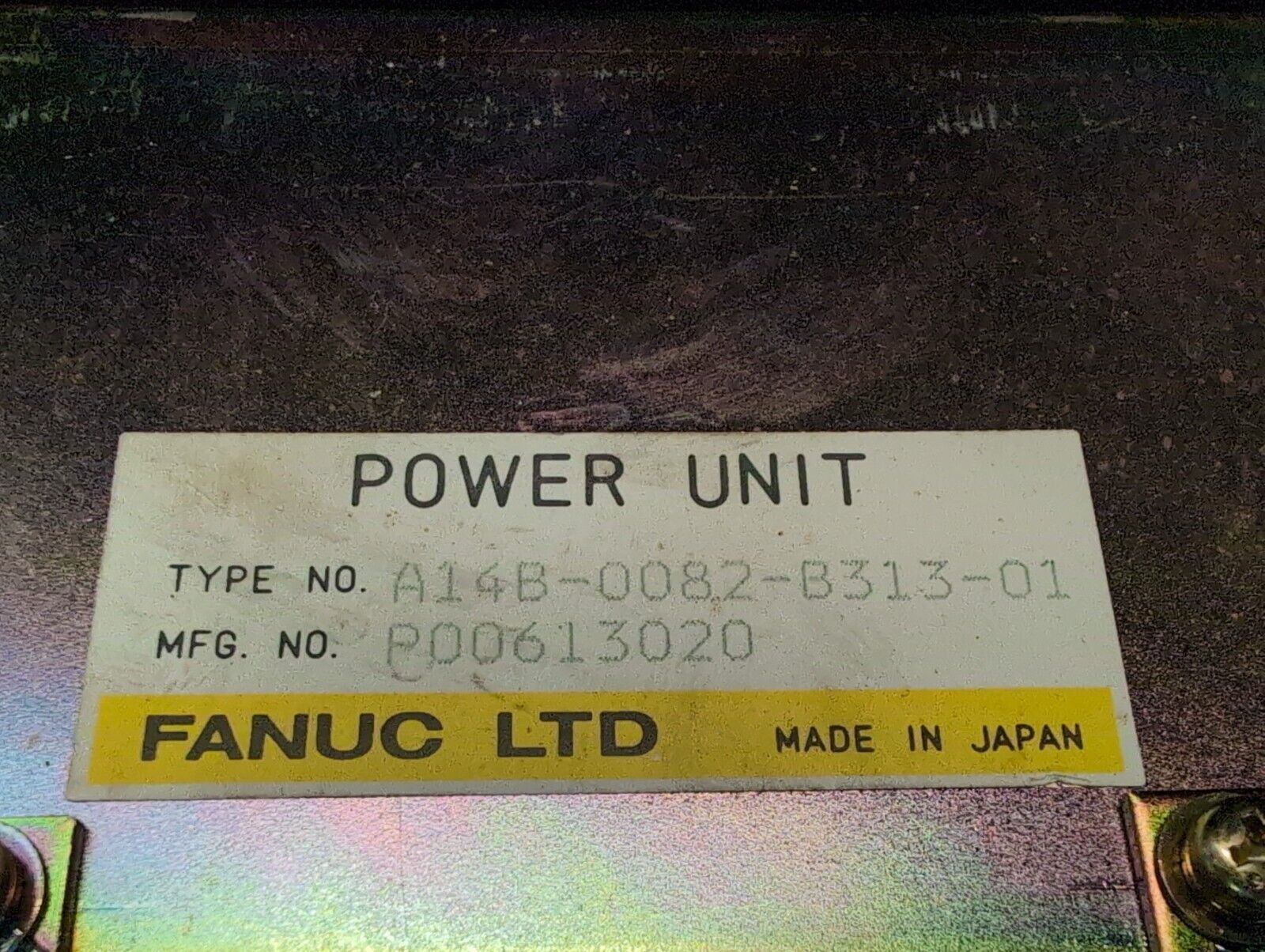 Fanuc LTD A14B-0082-B313-01 P00613020