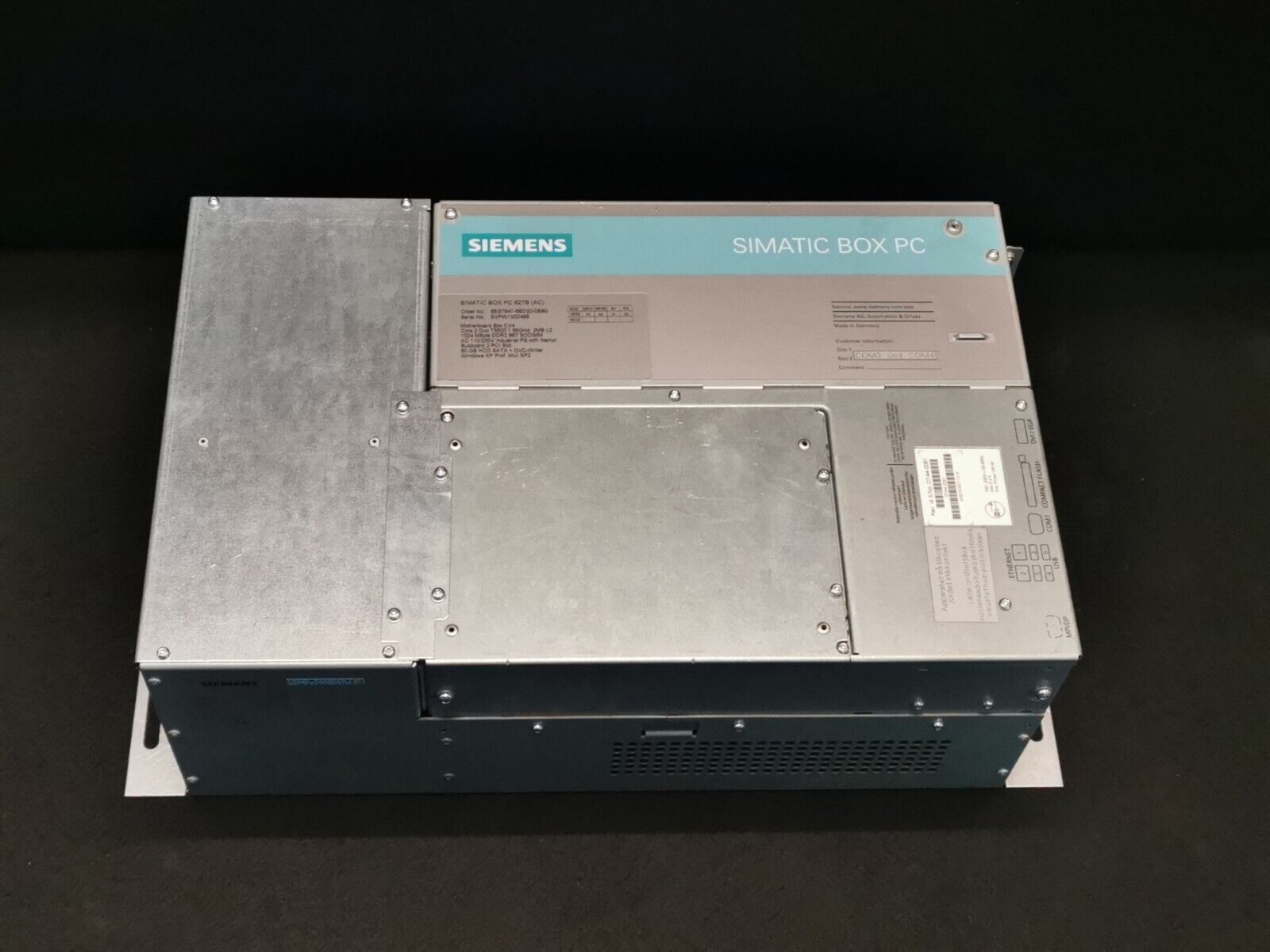 Siemens 6ES7647-6BD20-0BB0 SIMATIC Box PC 627B