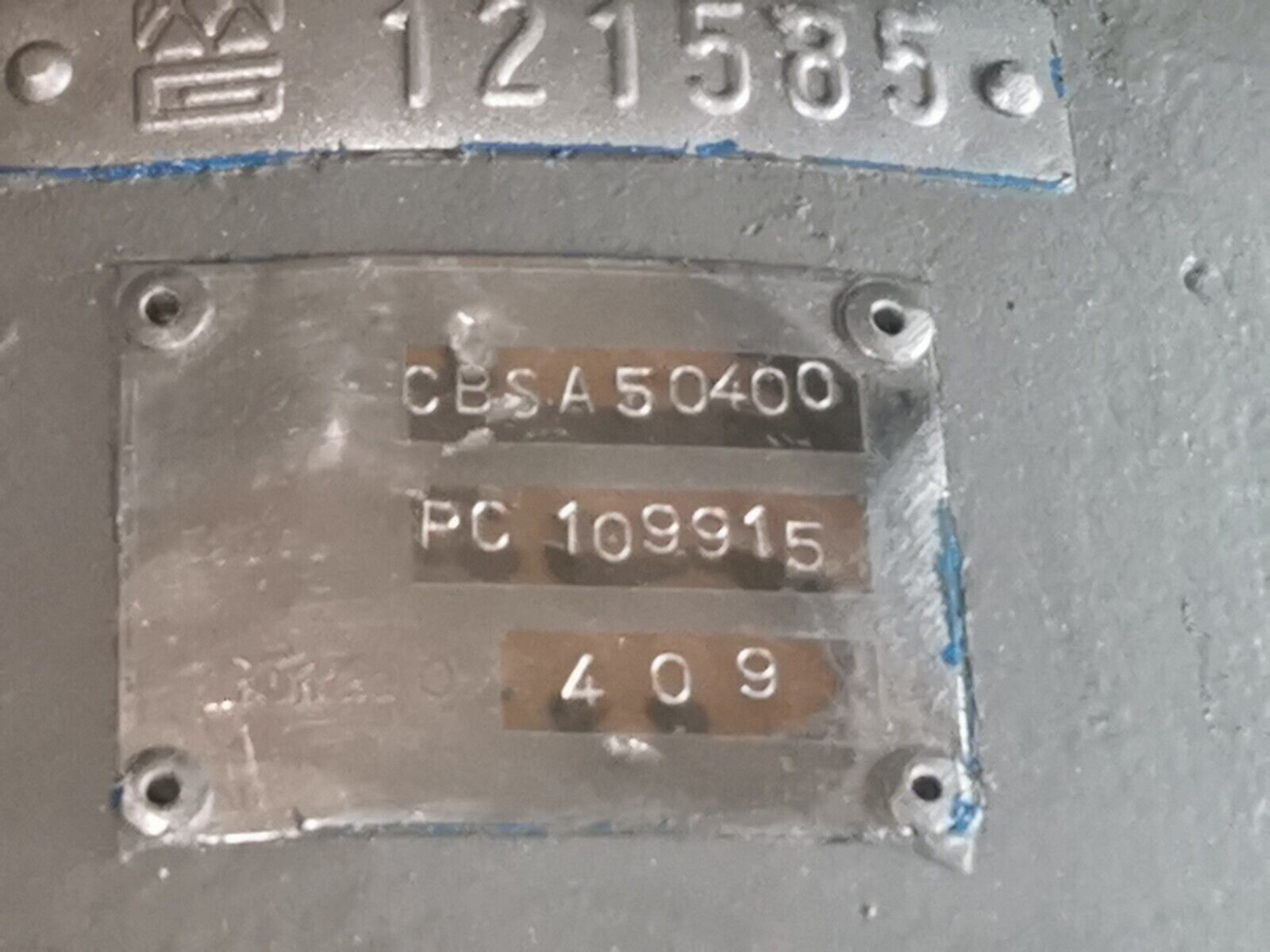 Flowserve Sterling SIHI Spiralgehäusepumpen CBSA 150400 409mm