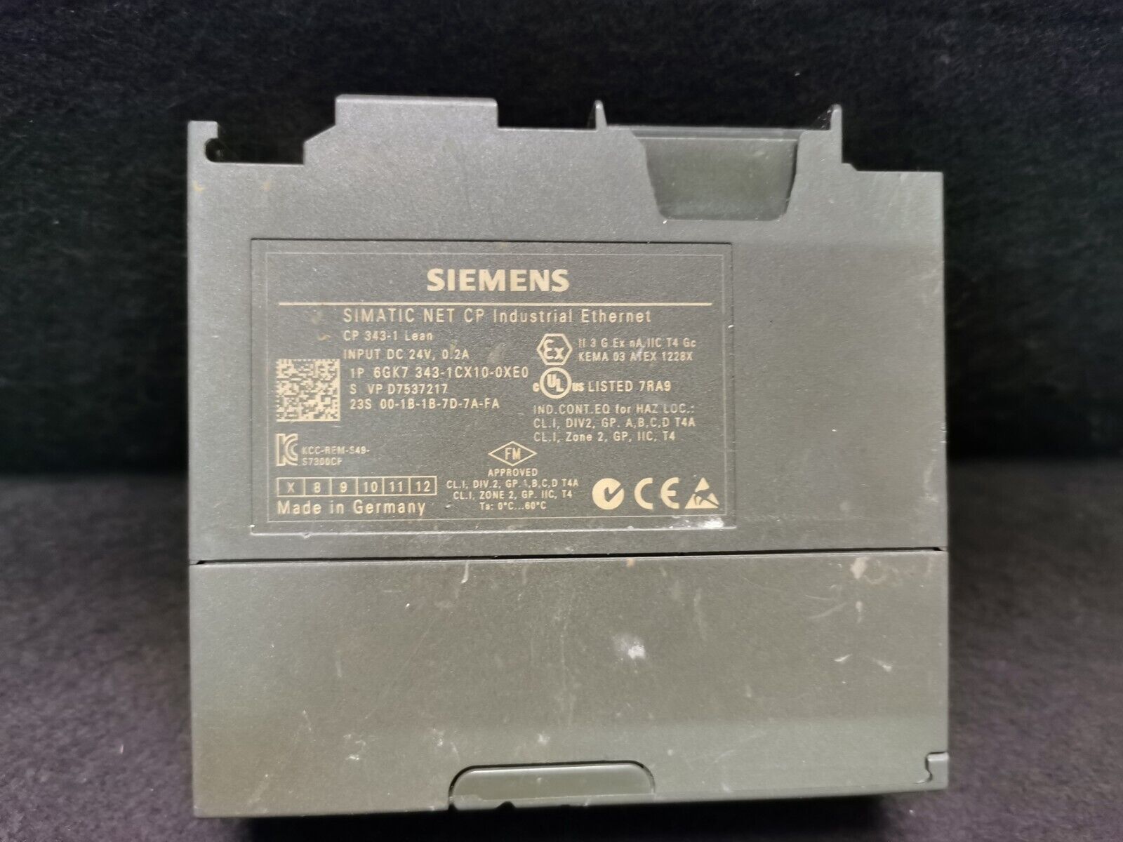 SIEMENS SIMATIC NET CP 343-1CX10-0XE0