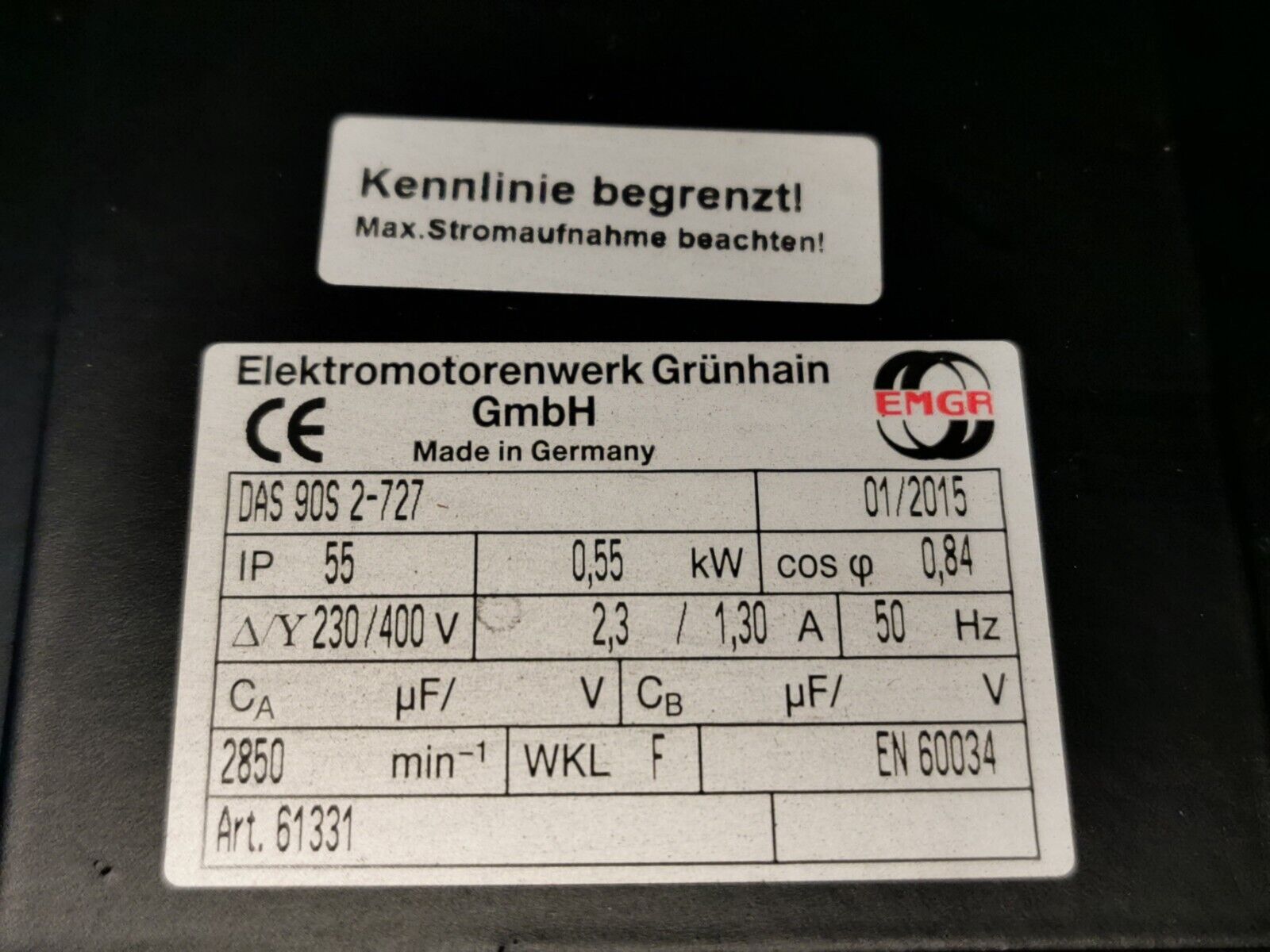 Karl Klein Ventilatorenbau DNG 6-45D