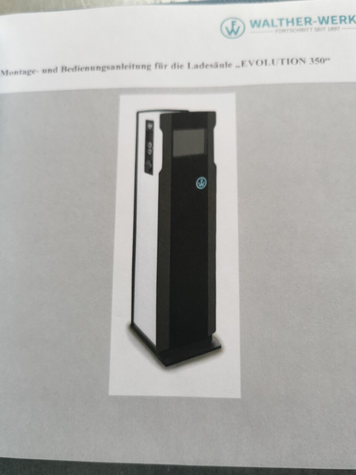 Bosecker Evolution 350 Stromladesäule E21G015520C0 Ladesäule 2x Ladepunkte Typ 2