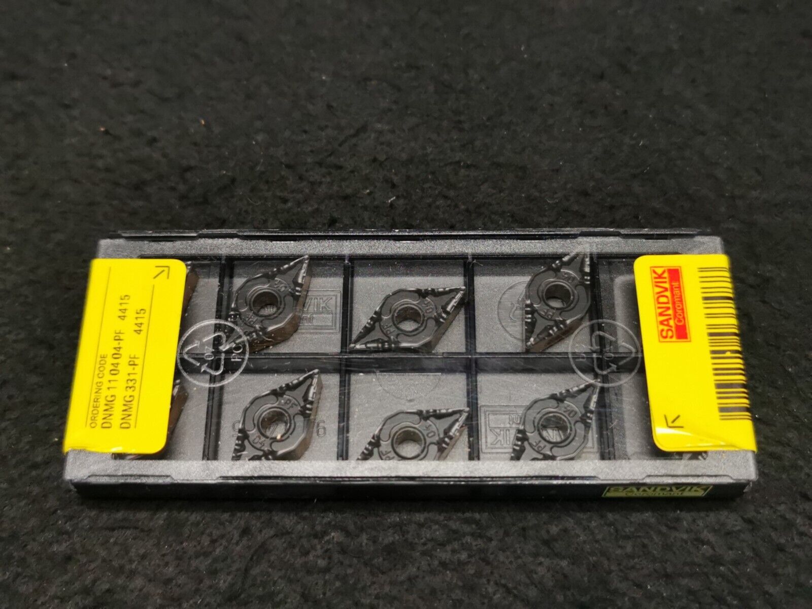 Sandvik DNMG 11 04 04-PF 4415 Wendeschneidplatten zum Drehen