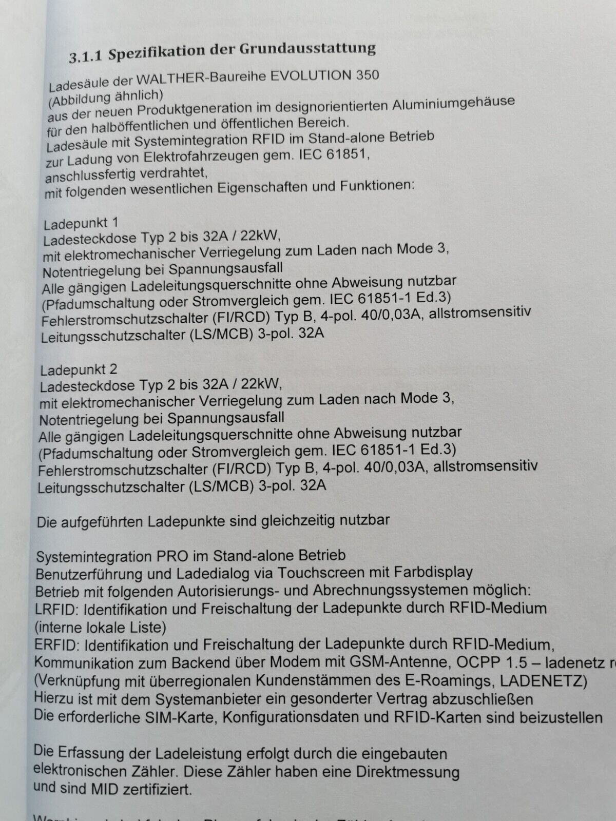 Bosecker Evolution 350 Stromladesäule E21G015520C0 Ladesäule 2x Ladepunkte Typ 2