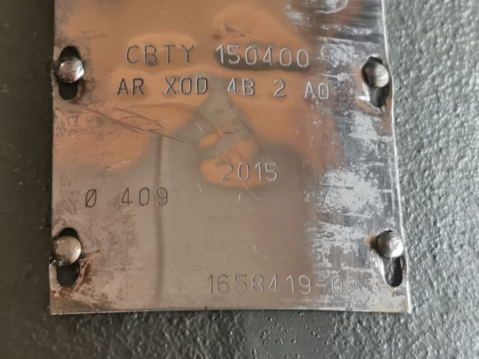 Flowserve Sterling SIHI Spiralgehäusepumpen CBTY 150400 AR X0D 4B 2A0 409mm