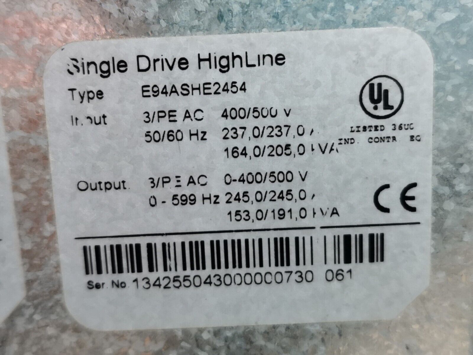 Lenze E94ASHE2454A22NNNN (1591733)